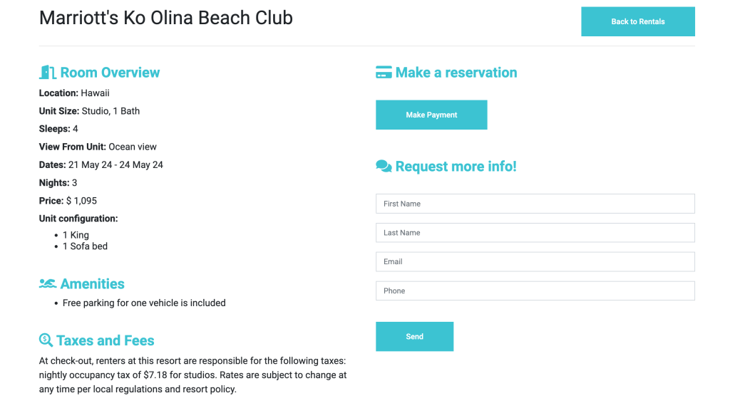 Marriott's Ko Olina Beach Club r021d