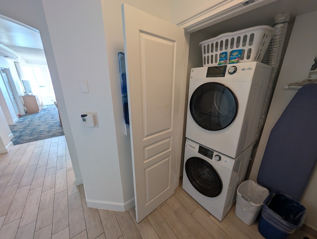 Washer and Dryer at Marriott Ocean Pointe