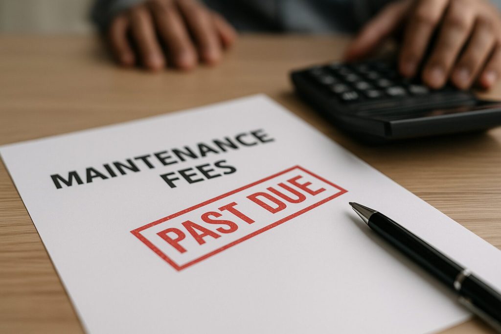 maintenance fees